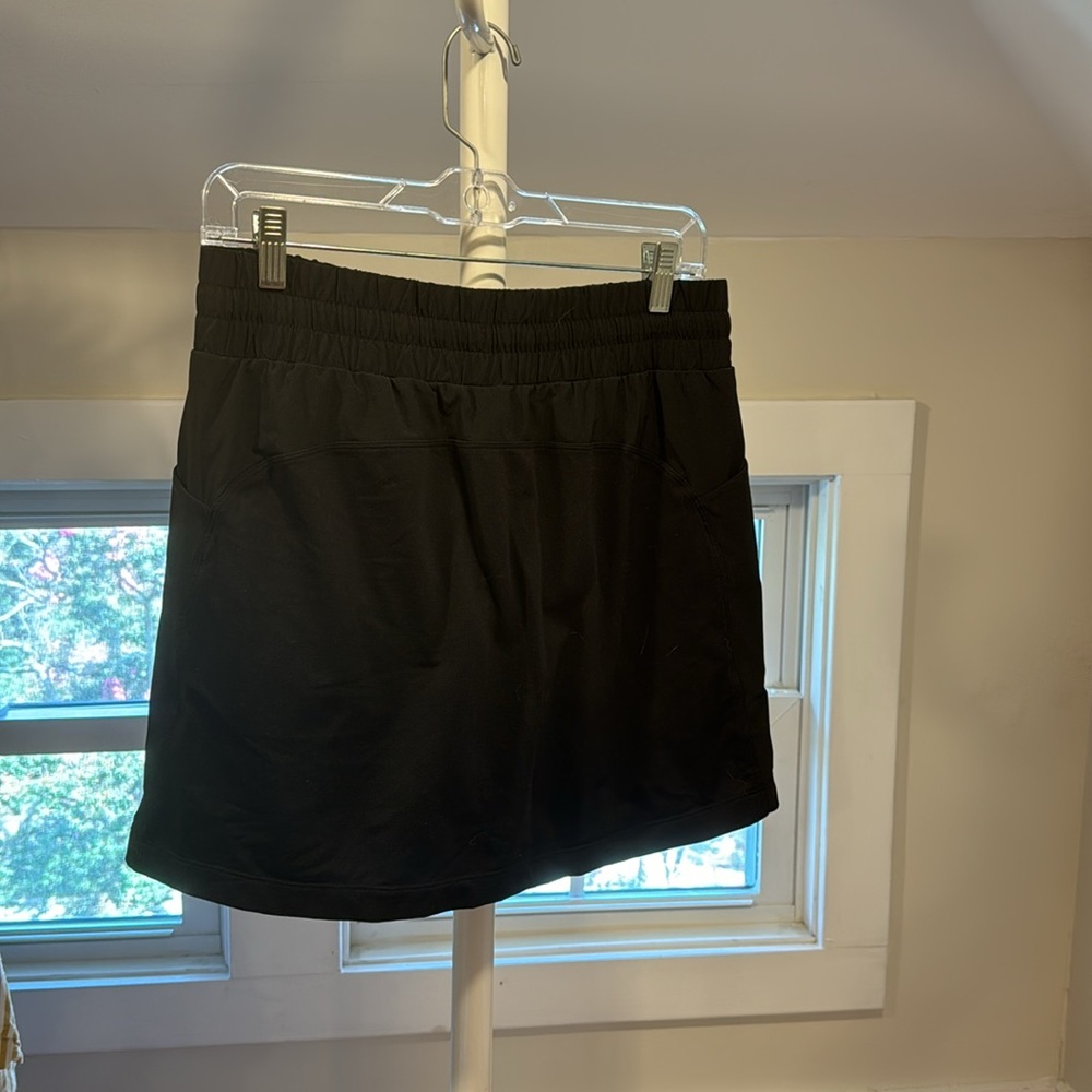 Athleta Black Excursion Hybrid Drawstring Skort S… - image 7